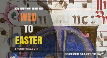 Counting Days: Ash Wednesday to Easter's Journey Explained