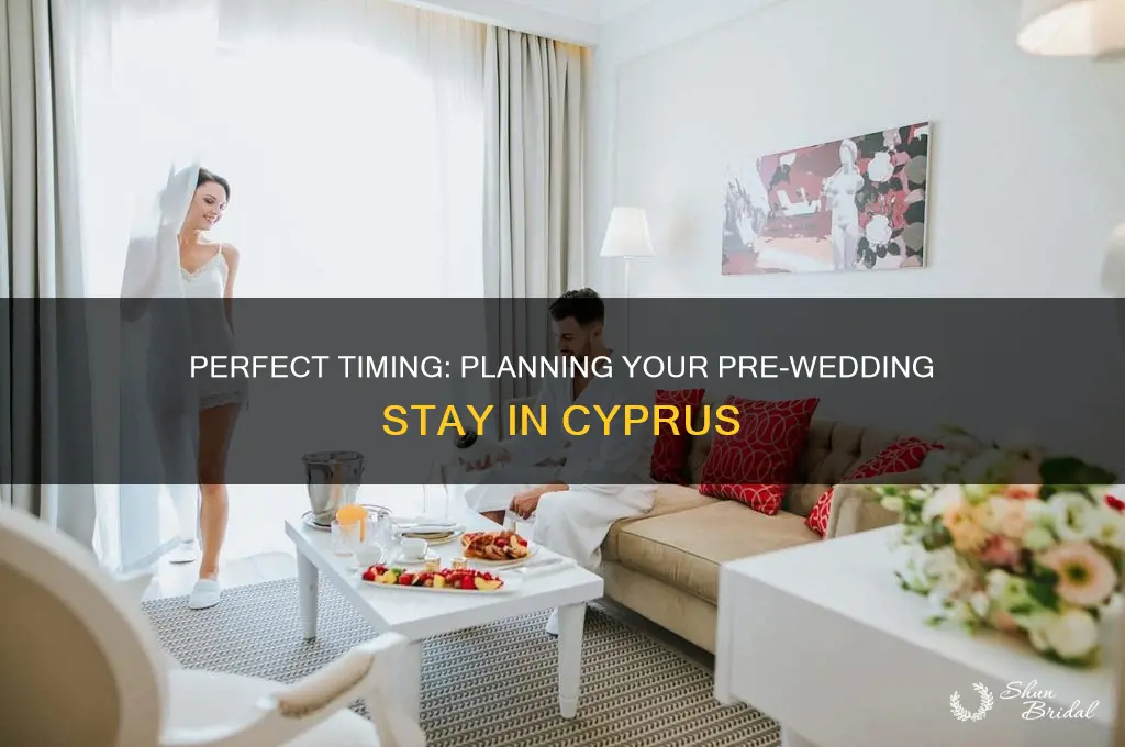 how many days in cyprus before wedding