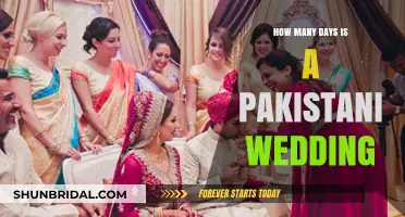 Unveiling the Length of Pakistani Wedding Celebrations: A Cultural Journey