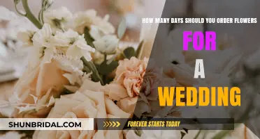 Perfect Wedding Flower Timing: How Many Days to Order in Advance?