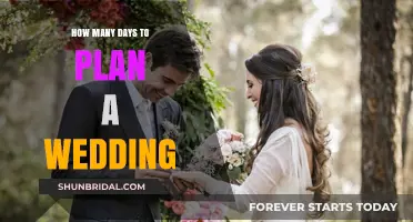 Perfect Wedding Planning Timeline: Days Needed for Your Dream Celebration