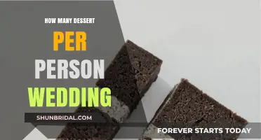Perfect Wedding Dessert Portions: How Many Treats Per Guest?