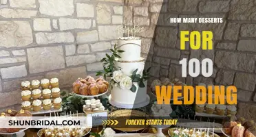 Perfect Dessert Planning: How Many Treats for 100 Wedding Guests?