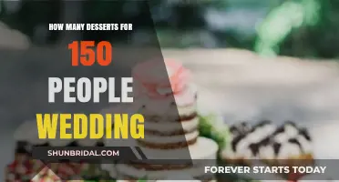 Perfect Wedding Dessert Planning: Serving 150 Guests with Sweet Delights