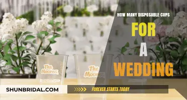Eco-Friendly Wedding Tips: Disposable Cup Quantities for Your Big Day