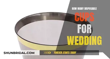 Disposable Cups: Planning Your Wedding Beverage Station