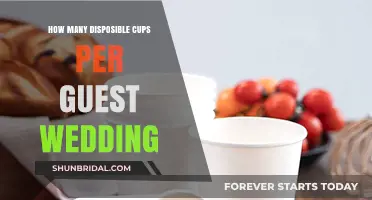 Eco-Friendly Wedding Tips: Estimating Disposable Cups Per Guest