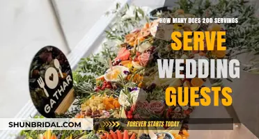 Planning Your Wedding Feast: 200 Servings for Guests Explained