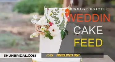 Tiered Wedding Cakes: How Many Guests Can You Feed?