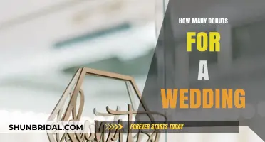 Delicious Wedding Treats: How Many Donuts to Serve Your Guests?