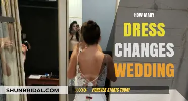 Dressing Up the Dream: Multiple Changes for the Big Day