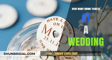 Wedding Drink Tickets: How Many to Provide for Your Guests?