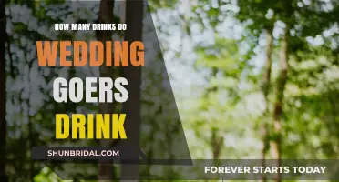 Wedding Cheers: Average Drinks Consumed by Guests at Celebrations