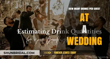 Perfect Pour: Estimating Drinks per Guest for Your Wedding