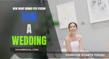 Drinks for Wedding Guests: How Much is Enough?
