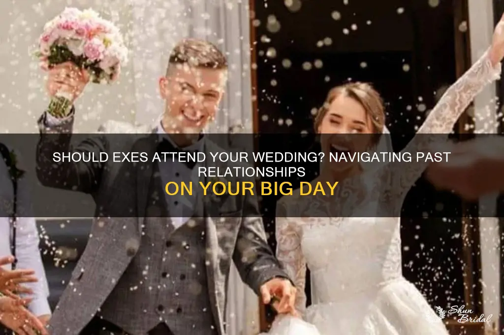 how many ex go to wedding