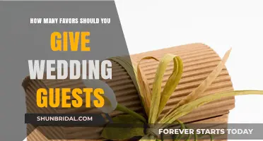 Perfect Wedding Favors: How Many to Give Your Guests?