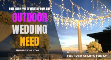 Lighting Up Your Outdoor Wedding: How Much Is Enough?
