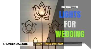 Perfect Wedding Lighting: How Many Feet of Lights Do You Need?
