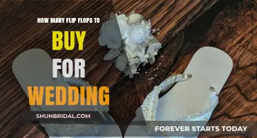 Perfect Wedding Footwear: How Many Flip Flops Should You Buy?