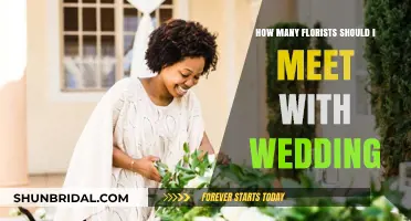 Choosing Your Wedding Florist: How Many Should You Meet?