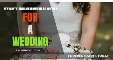 Guide to Wedding Flower Arrangements: Quantity and Quality