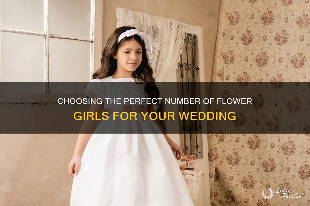 how many flower girl can i have