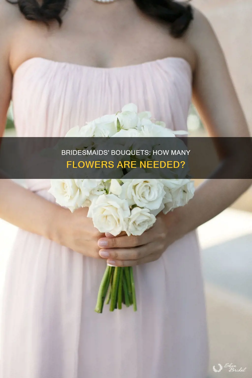 how many flowers do you need for bridesmaids bouquets