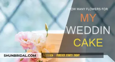 Choosing the Right Number of Flowers for Your Wedding Cake