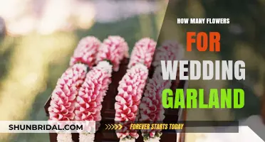 Creating the Perfect Wedding Garland: How Many Flowers?
