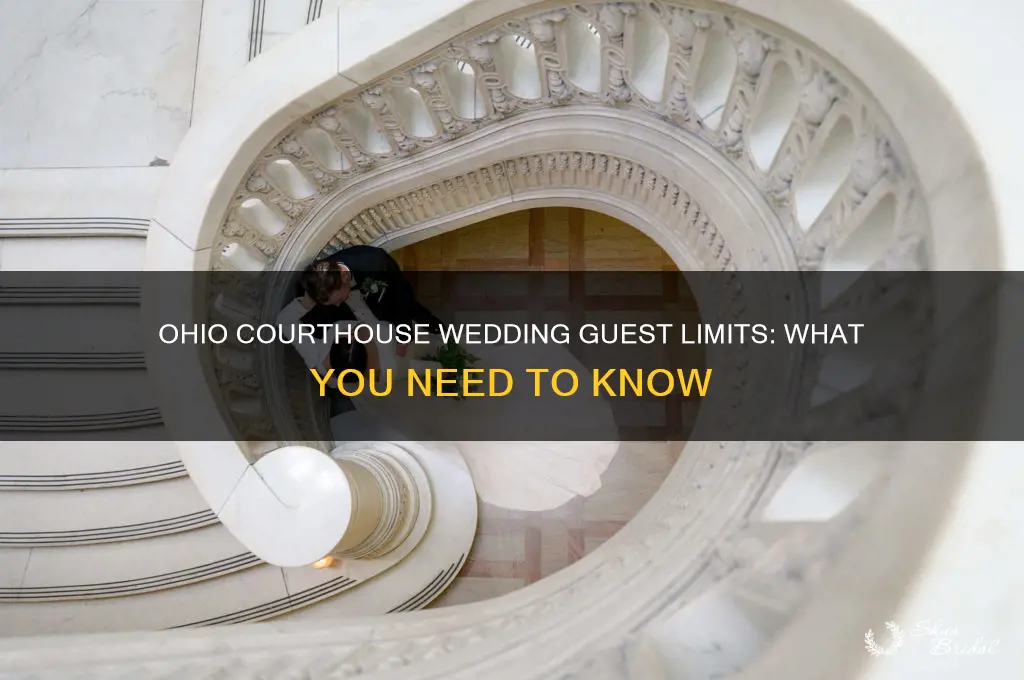 how many folks are allowed at a courthouse wedding ohio
