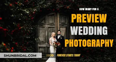 Previewing Your Wedding Day: How Many Photos to Expect