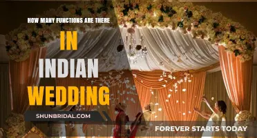 Exploring the Diverse Functions in Traditional Indian Wedding Celebrations
