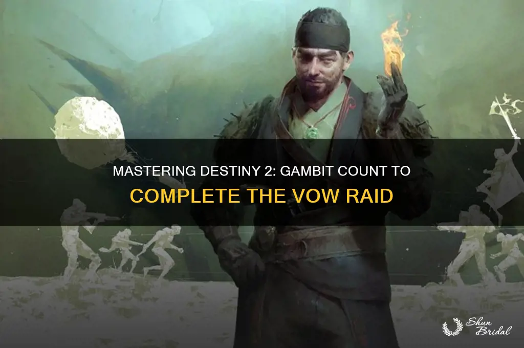 how many gambits to finish the vow