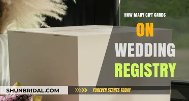 Perfect Wedding Registry: Gift Card Quantity Tips for Newlyweds