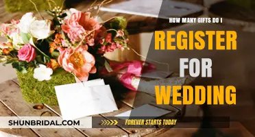 Perfecting Your Wedding Registry: How Many Gifts Should You Register For?