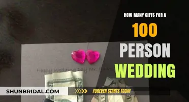 Perfect Wedding Gift Planning: How Many Gifts for 100 Guests?