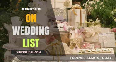 Perfecting Your Wedding Registry: How Many Gifts Should You List?