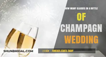 Champagne Wedding Guide: Glasses per Bottle for Your Celebration