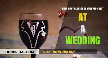 Perfect Pour: Estimating Wine Glasses for Wedding Guests