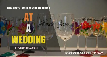 Perfect Pour: Estimating Wine Glasses Per Guest at Your Wedding