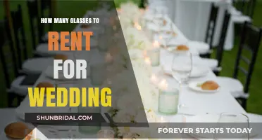Perfect Wedding Glassware: How Many to Rent for Your Big Day
