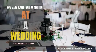 Glasses for Wedding Guests: How Many to Prepare?
