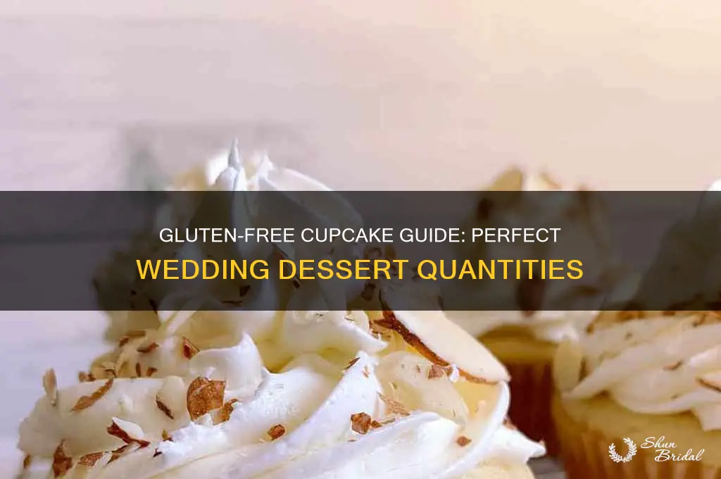 how many gluten free cupcakes for wedding