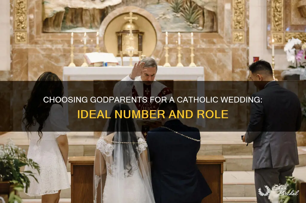 how many godparents for catholic wedding