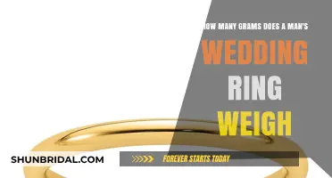 The Weight of Commitment: Men's Wedding Rings
