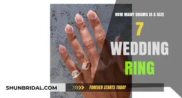 Wedding Ring Weights: Size 7 Explained