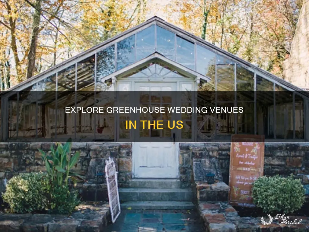 how many greenhouse wedding venues are there in the us
