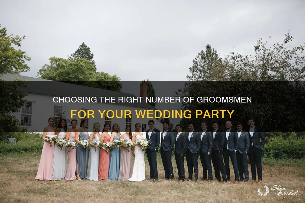 how many groomsmen can i have