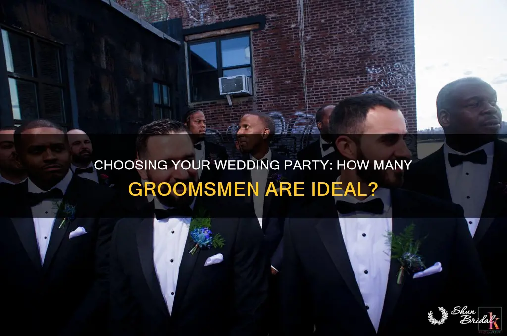 how many groomsmen could i have